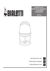 Bialetti TRT03 Instrucciones De Uso