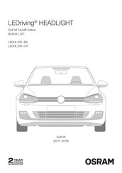 Osram LEDriving LEDHL109-GTI Manual De Instrucciones