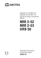 GESTRA NRR 2-53 Traducción Del Manual De Instrucciones Original