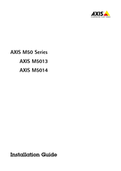 Axis M5013 Guia De Instalacion