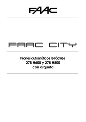 FAAC CITY 275 H600 Guia De Inicio Rapido