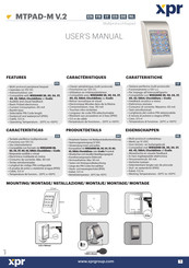 xpr MTPAD-M Manual De Usuario