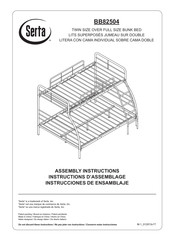 Serta BB82504 Instrucciones De Ensamblaje