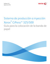 Xerox CiPress 325 Guia Para La Coloccacion