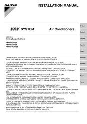 Daikin VRV FXHQ63AVEB Manual De Instalación