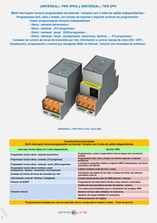 Safeline UNIVERSAL+ 7WR 2PHA Guia De Inicio Rapido