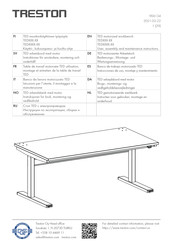 treston TED Serie Instrucciones De Uso, Montaje Y Mantenimiento