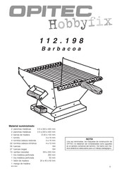 Opitec Hobbyfix 112.198 Manual Del Usuario