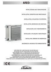 Galletti AREOi Instalación Uso Y Mantenimiento