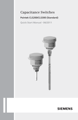 Siemens SITRANS CLS200 Standard Guia De Inicio Rapido