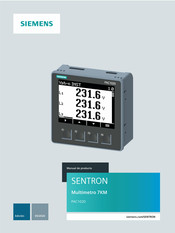 Siemens SENTRON PAC1020 Manual Del Usuario