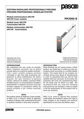 Paso PM2060-B Instrucciones De Empleo