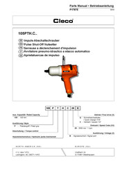 Cleco 105PTHC254 Manual De Piezas E Instrucciones De Funcionamiento