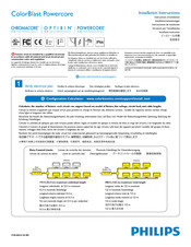 Philips ColorBlast Powercore Instrucciones De Instalación