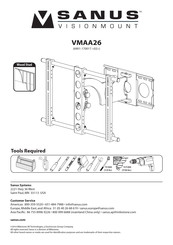 Sanus VisionMount 6901-170017 Instrucciones De Montaje