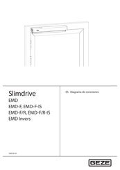 GEZE Slimdrive EMD-F-IS Diagrama De Conexiones