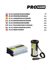 PROUSER CC-CA Manual Del Usuario