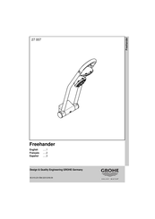 Grohe Freehander 27 007 Guia De Inicio Rapido