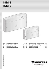 Bosch JUNKERS ISM 1 Instrucciones De Instalación