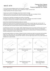 West Elm 725721 Instrucciones De Ensamblaje