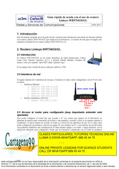 Linksys WRT54GS Guía Rápida