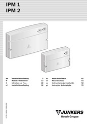Bosch JUNKERS IPM 2 Instrucciones De Instalación