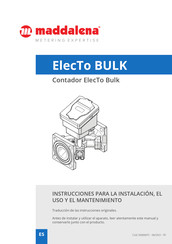 Maddalena Electo BULK Instrucciones Para La Instalación