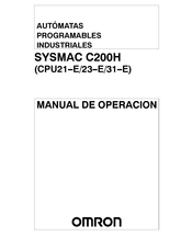 Omron SYSMAC C200H Manual De Operación