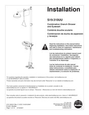 Bradley S19-310UU Instrucciones De Instalación