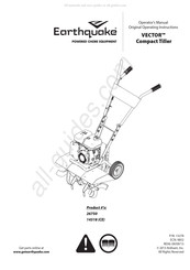 EarthQuake Vector 14318 Manual Del Operador