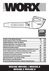 Worx WG546E.2 Traducción De Las Instrucciones Originales