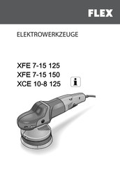 Flex XFE 7-15 150 Instrucciones De Funcionamiento Originales