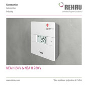 Rehau Nea H 24 V Instrucciones De Manejo Y Guía Rápida De Montaje