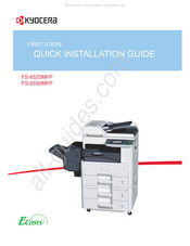 Kyocera ECOSYS FS-6530MFP Guía De Instalación Rápida