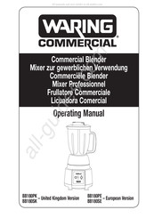 Waring Commercial BB180PE Manual De Instrucciones