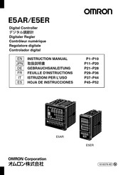 Omron E5AR Hoja De Instrucciones