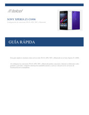 Sony Xperia Z1 C6906 Guía Rápida