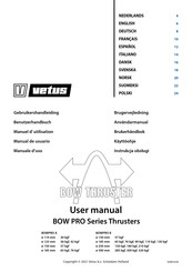 Vetus BOWB320 Manual De Usuario