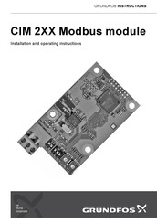 Grundfos CIM 2 Serie Instrucciones De Instalación Y Funcionamiento