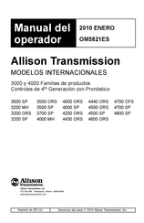 Allison Transmission 3700 SP Manual Del Operador