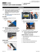 Uline H-8041 Manual Del Usuario