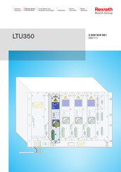 Bosch Rexroth LTU350 Manual Del Usuario