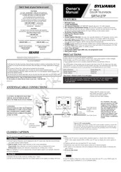 Sylvania SRT4127P El Manual Del Propietario