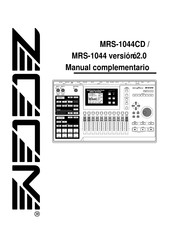 Zoom MRS-1044 Manual Complementario