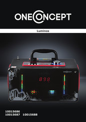 oneConcept Luminos Manual De Instrucciones