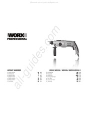 Worx Professional WU332.1 Manual De Instrucciones