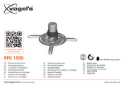 Vogel's PPC 1500 Instrucciones De Montage