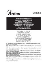 ARDES AR353 Folleto De Instrucciones