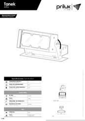 Prilux Tanek ARQ Manual De Instrucciones