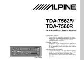Alpine TDA-7560R Manual De Operación